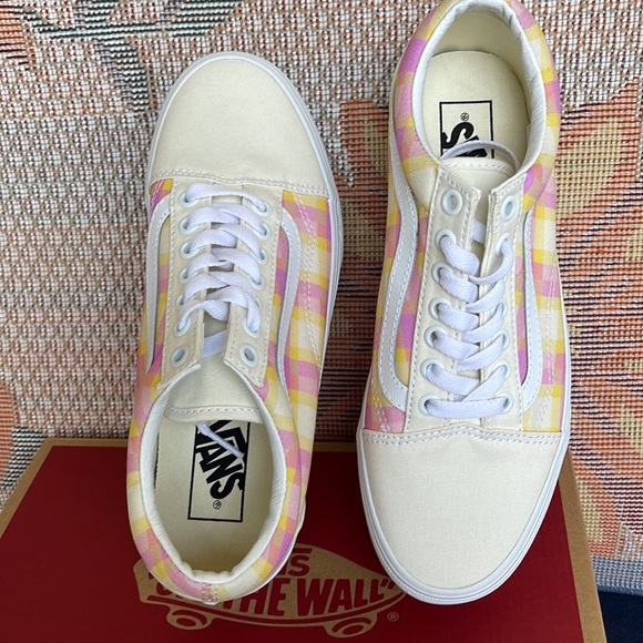 Vans WMNS Old Skool Stacked 
Pastel Picnic Pink Plaid
VN0A7Q5MGBX
Platforms - Picture 13 of 16